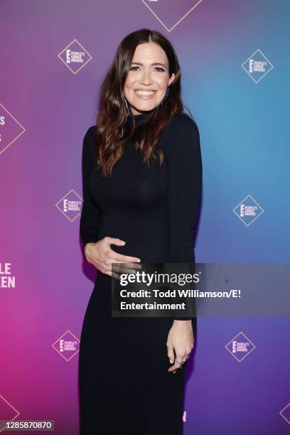 In this image released on November 15, Mandy Moore, The Drama TV Star of 2020, attends the 2020 E! People's Choice Awards held at the Barker Hangar...