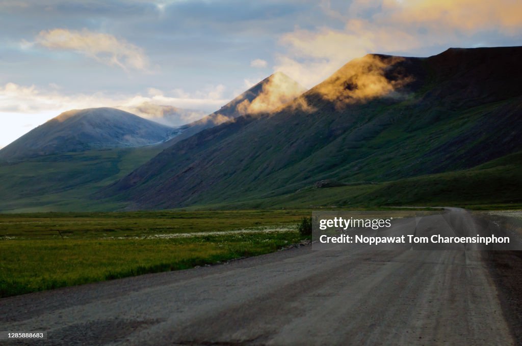 Dalton highway in Summer