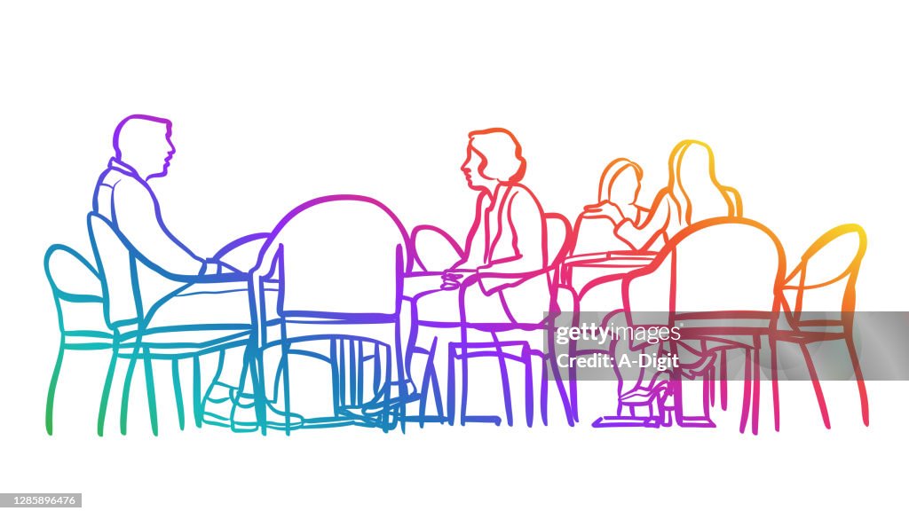 Lunch Time Financial District Rainbow