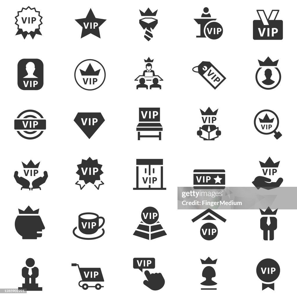 Vip アイコン セット