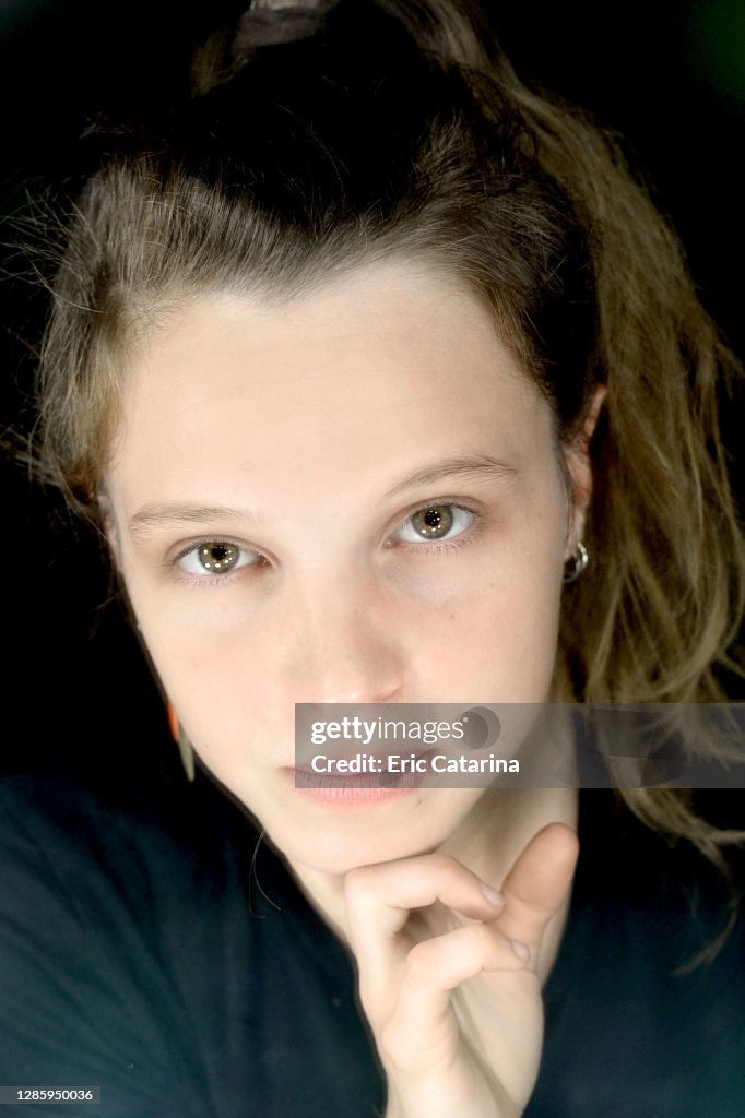 Solene Rigor Actress Solene Rigot poses for a portrait session at the 42nd CINEMED ...