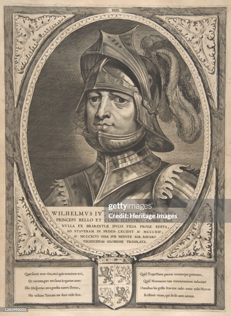Countesses William IV from the series Counts and Countesses of Holland, Zeeland ...