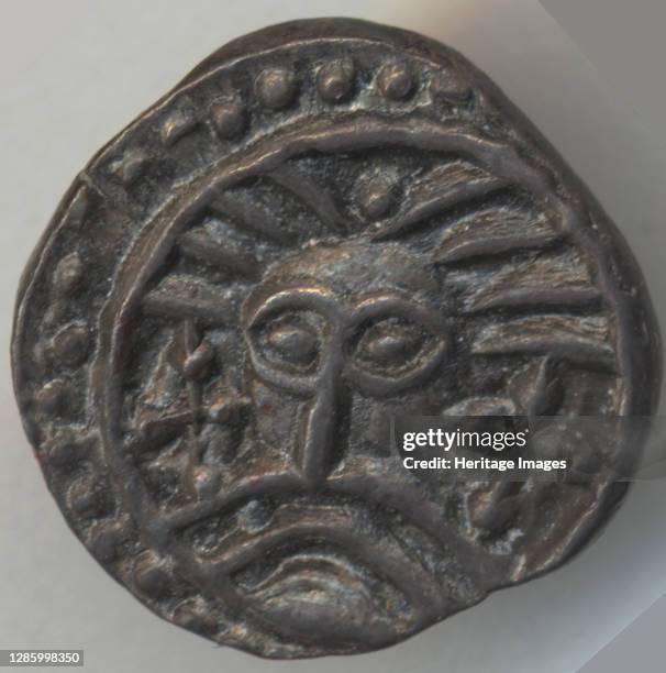 Anglo-Saxon Sceat, Anglo-Saxon, 7th-8th century. Artist Unknown.