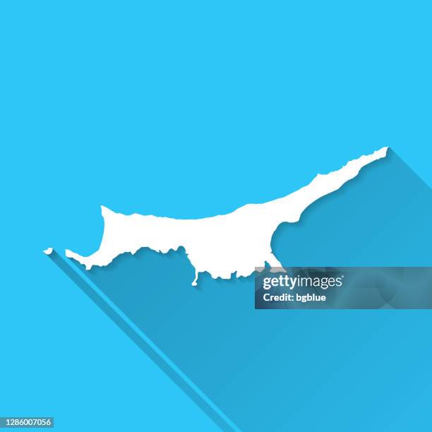 Cyprus Map Icon Blue Geography Of Northern Cyprus Photos and Premium High Res Pictures ...