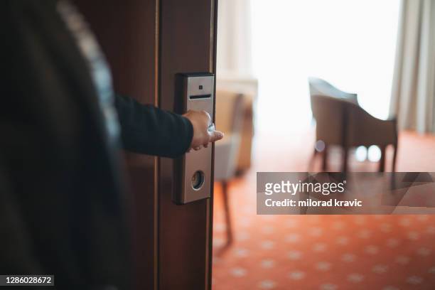 young business woman - hotel guest stock pictures, royalty-free photos & images