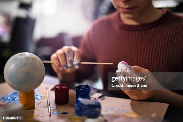 Boy Making Model Kit 578 Kids Craft Kits Stock Photos, High-Res Pictures, and Images - Getty ...