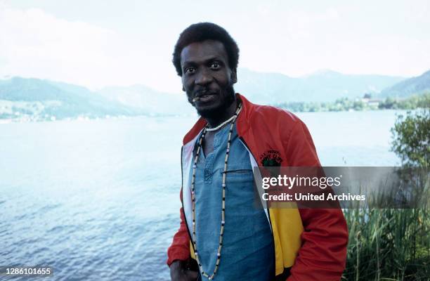 Reggae-Sänger JIMMY CLIFF, 80er Jahre. / Porträt, Musik, Sänger, Reggae, 80er.