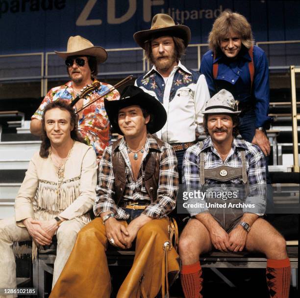 Musikgruppe, Country Music, 1981. Musik, Gruppe, Country, 80er, Lucius B. Reichling.