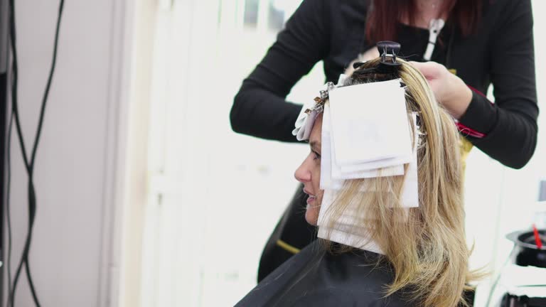 599 Woman Getting Hair Done Stock Videos, Footage, & 4K Video Clips ...
