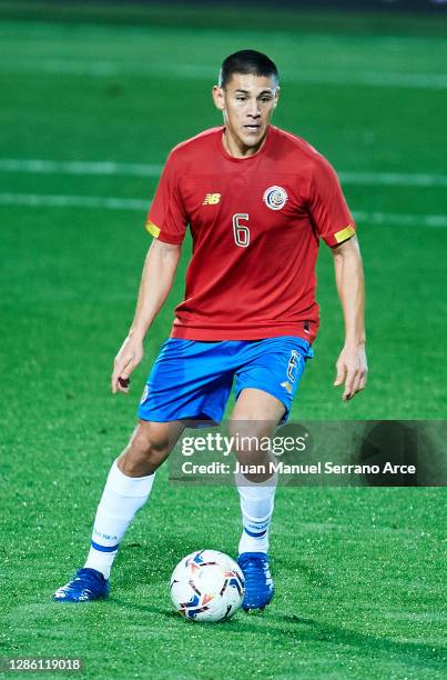 Oscar Duarte of Costa Rica in action during the International Friendly match between Euskadi and Costa Rica at Estadio Municipal de Ipurua on...