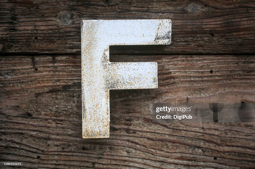 Capital letter F