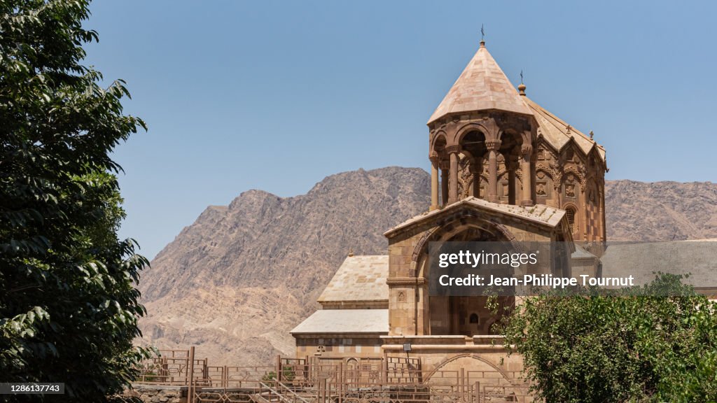 Monastery Enclave The Famous Armenian Monastery Of Saint Stepanos Maghardavank Monastery ...