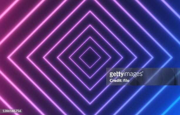 glow depth modern abstract background - magenta stock illustrations