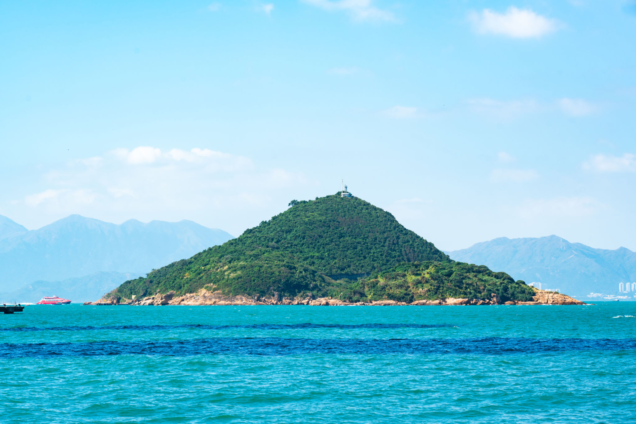 green island beach