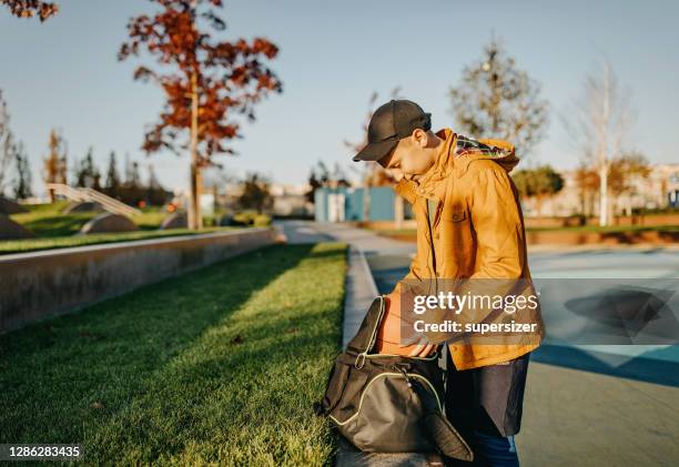 heading to practice - gym bag stock pictures, royalty-free photos & images