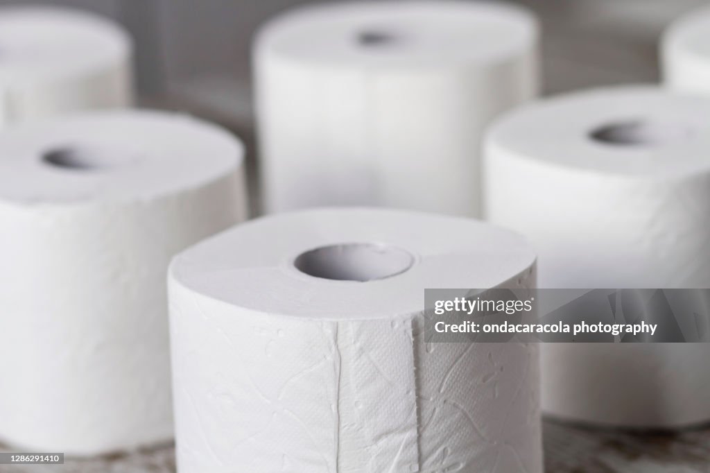 Toilet paper rolls