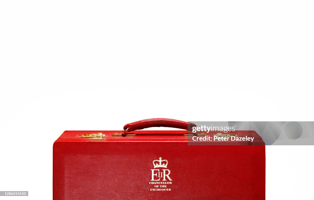 A replica of the Chancellor of the Exchequers Case, Ministerial Box, Budget Box
