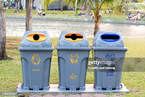 Selective Garbage Collection Selective Waste Collection Photos and Premium High Res Pictures - Getty ...
