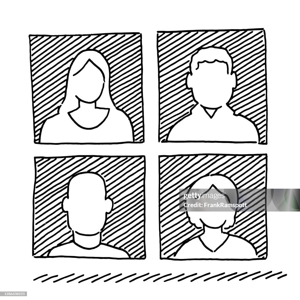 Avatar Generic Detailed Outline icon
