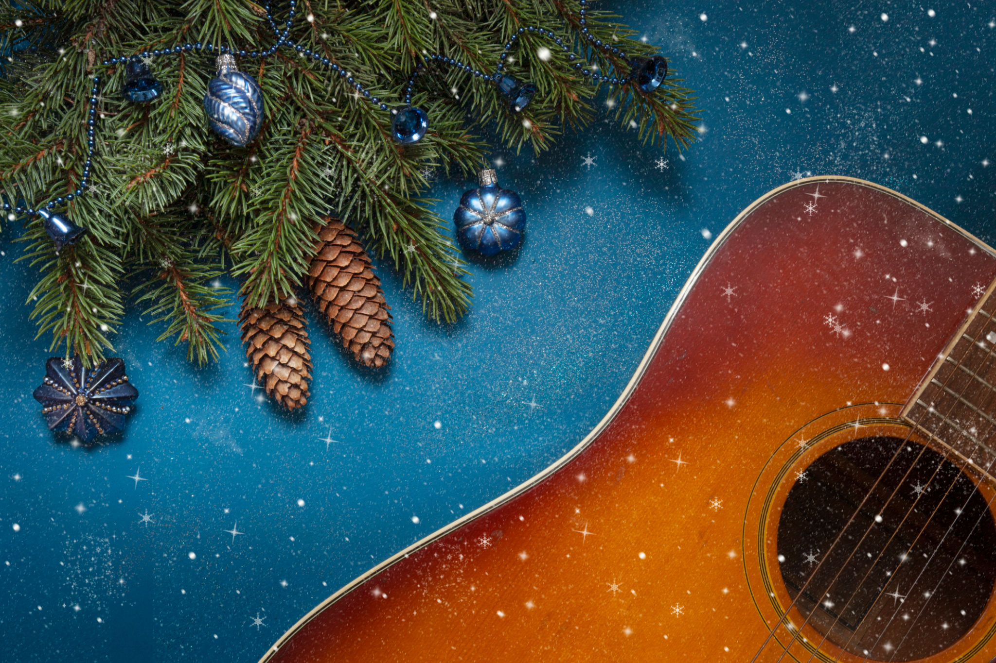 guitar winter