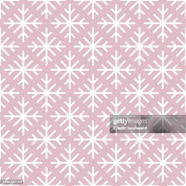 ilustraciones, imágenes clip art, dibujos animados e iconos de stock de fondo sin costuras de copo de nieve - envoltorio de dulce