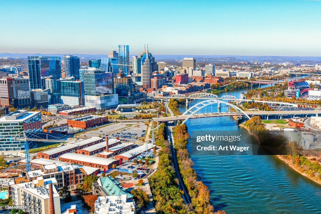 Nashville, Tennesee Aerial