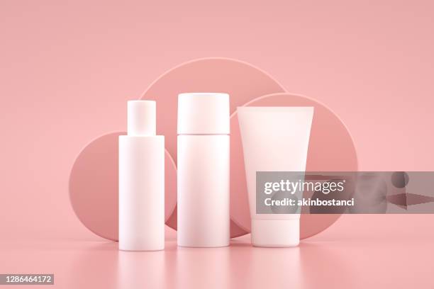 cosmetic tube, blank bottle packaging mock up, cream, skin care, beauty product - advertisement stock illustrations stock pictures, royalty-free photos & images