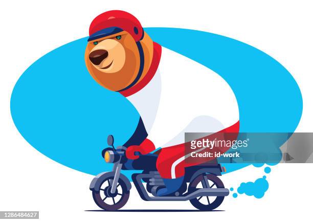 Motorcycle Cartoon Photos and Premium High Res Pictures - Getty Images