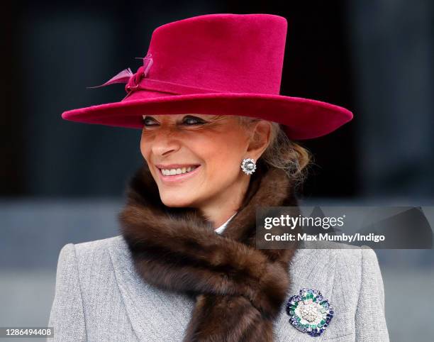 Princess Michael of Kent attends a National Service of Commemoration to mark the Bicentenary of the Battle of Trafalgar and the death of Vice-Admiral...
