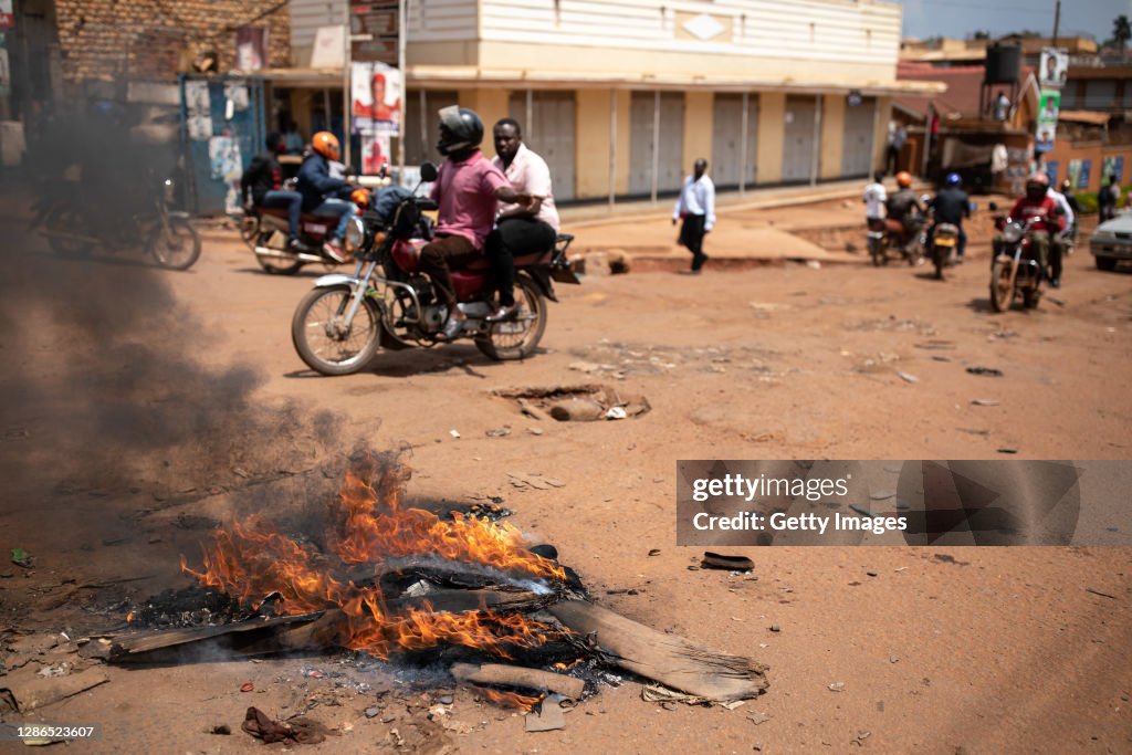 Rioting Continues In Kampala After Arrest Of Opposition Presidential Candidate