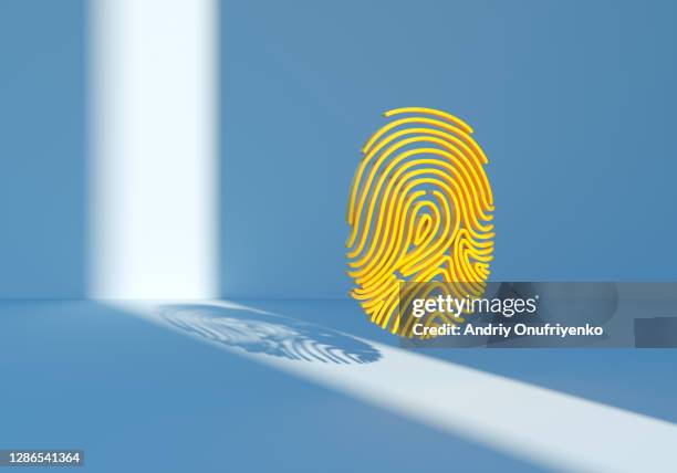 fingerprint - identidad fotografías e imágenes de stock