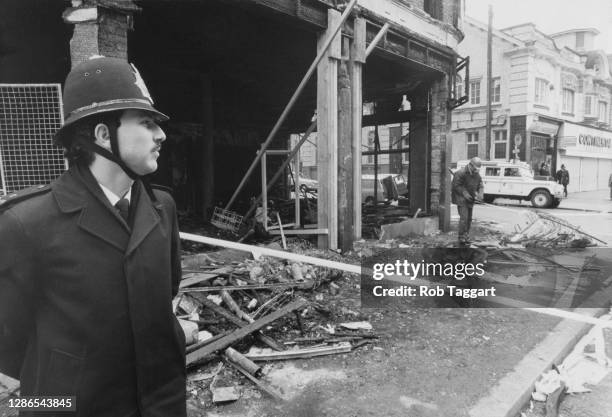 Beixton Riots 1981 Brixton Riots 1981 Photos and Premium High Res Pictures - Getty Images