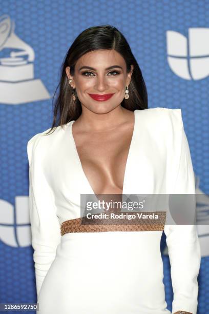 Co-host Ana Brenda Contreras attends The 21st Annual Latin GRAMMY Awards at American Airlines Arena on November 19, 2020 in Miami, Florida.