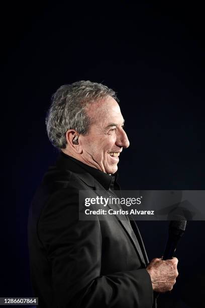 In this image released on November 19 José Luis Perales performs at the 2020 Latin GRAMMY Awards on October 29, 2020 in Madrid, Spain. The 2020 Latin...