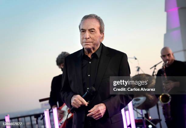 In this image released on November 19 José Luis Perales performs at the 2020 Latin GRAMMY Awards on October 29, 2020 in Madrid, Spain. The 2020 Latin...