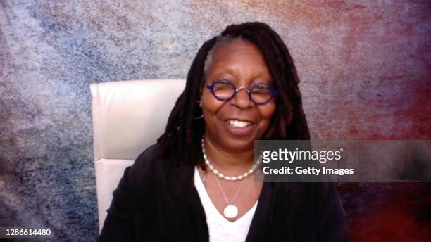 In this screengrab, Whoopi Goldberg speaks during the 2020 Media Access Awards Presented By Easterseals on November 19, 2020 in UNSPECIFIED, United...