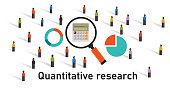 quantitative research method statistics survey get data number chart market research analysis