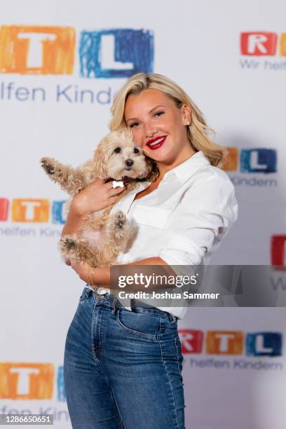 Evelyn Burdecki during the 25th RTL Telethon on November 19, 2020 in Huerth, Germany.