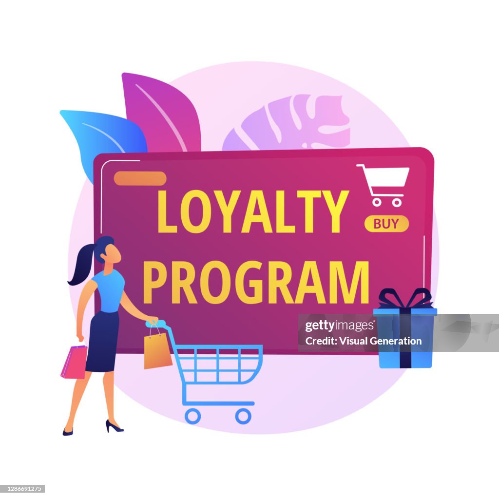Stage Level Loyalty Program Vector Loyalty Program Vector Concept Metaphor High-Res Vector Graphic - Getty ...