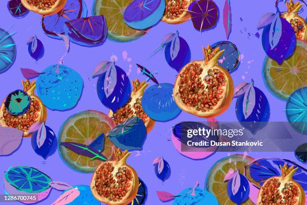 fruity ripe juicy background - fruity stock illustrations