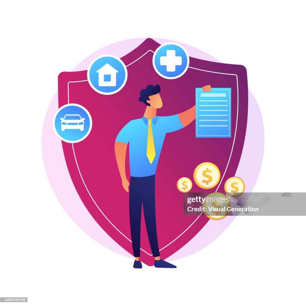 Insurance Risk Vector Concept Metaphor High-Res Vector Graphic - Getty ...