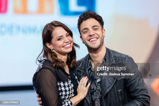 Christina Luft and Luca Haenni during the 25th RTL Telethon on November 19, 2020 in Huerth, Germany.