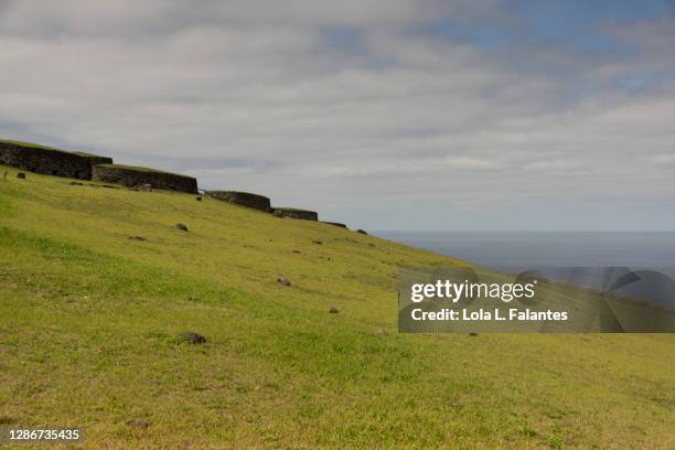 Orongo Rocks 69 Orongo Village Stock Photos, High-Res Pictures, and Images - Getty ...