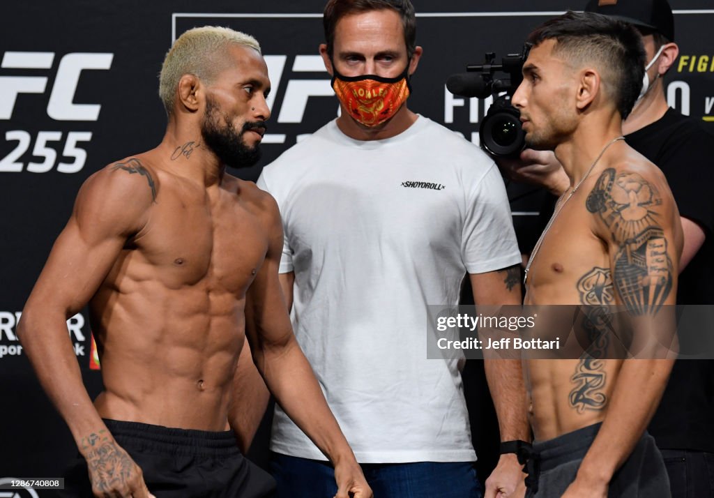 UFC 255 Figuereido v Perez: Weigh-Ins