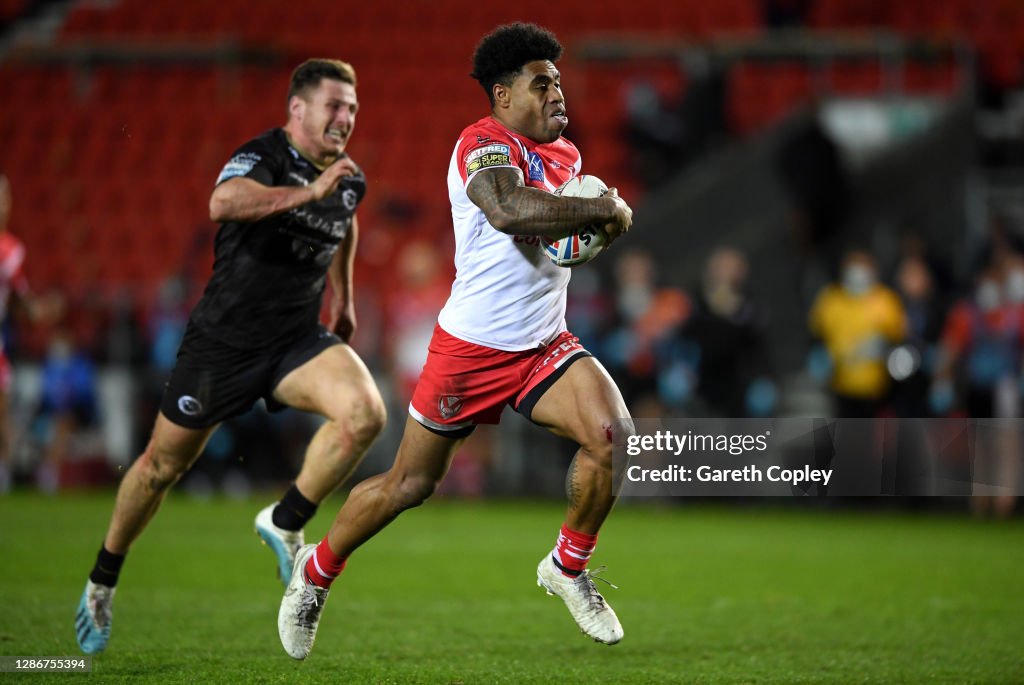 St Helens v Catalans Dragons - Betfred Super League Play-Off Semi-Final