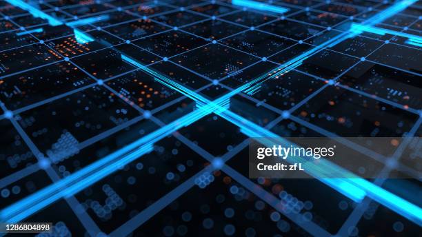 三維渲染快速流動的粒子數據 - coordonnée géographique photos et images de collection