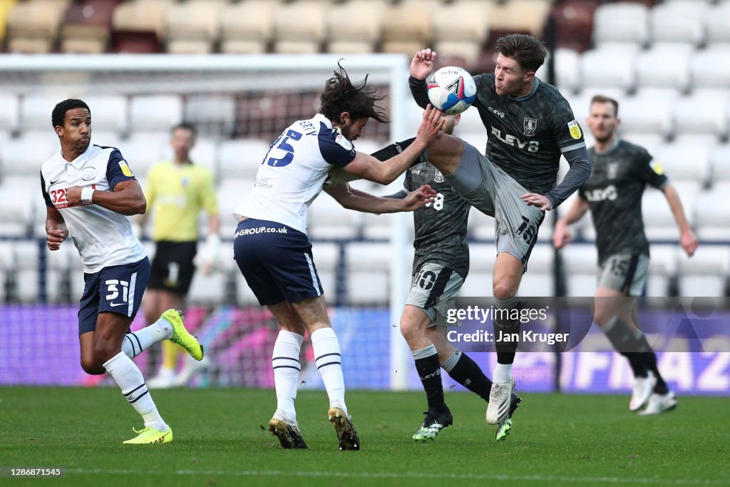 Preston North End v Sheffield Wednesday - Sky Bet Championship