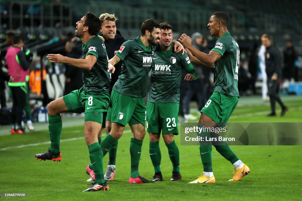 Borussia Moenchengladbach v FC Augsburg - Bundesliga