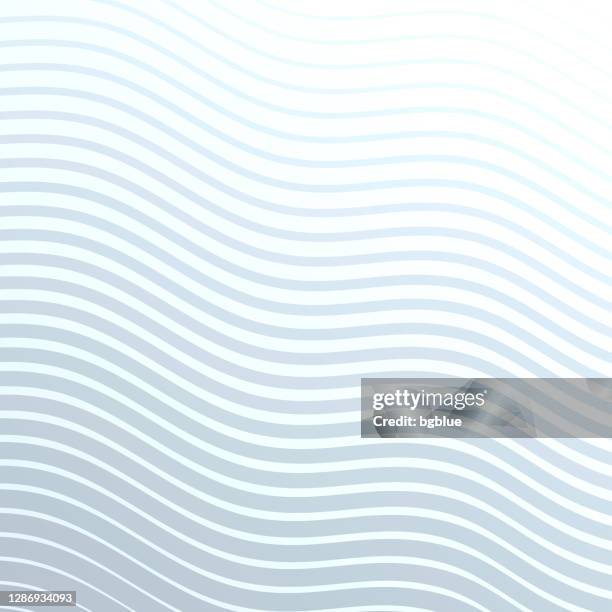 abstract bluish white background - geometric texture - parallel waves stock illustrations