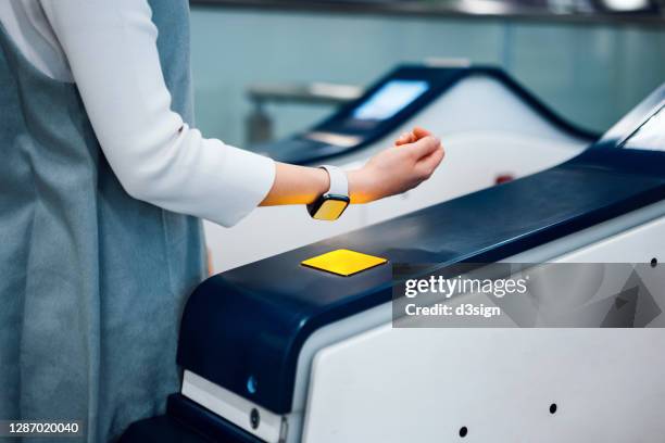 Subway Check In 635 Contactless Subway Stock Photos, High-Res Pictures, and Images ...
